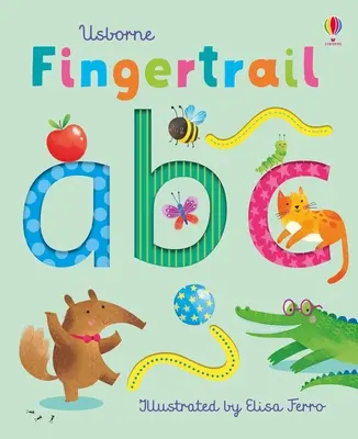 Fingertrail ABC: Un libro para preparar a los niños para el jardín de infancia - Fingertrail ABC: A Kindergarten Readiness Book for Kids