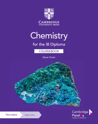 Chemistry for the Ib Diploma Coursebook with Digital Access (2 Years) [Con código de acceso] (en inglés) - Chemistry for the Ib Diploma Coursebook with Digital Access (2 Years) [With Access Code]