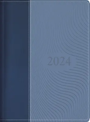 El tesoro de la sabiduría - Agenda ejecutiva 2024 - Azul bicolor: Un diario y libro de citas de temática ejecutiva con una cita inspiradora - The Treasure of Wisdom - 2024 Executive Agenda - Two-Toned Blue: An Executive Themed Daily Journal and Appointment Book with an Inspirational Quotatio