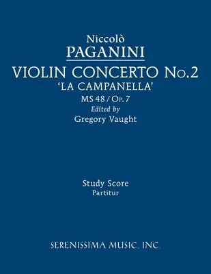 Concierto para violín nº 2, MS 48: Partitura de estudio - Violin Concerto No.2, MS 48: Study score