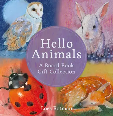 Hola, animales: Colección de libros de cartón para regalar - Hello Animals: A Board Book Gift Collection