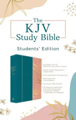 Biblia de estudio RVR, Edición para estudiantes [Botánicos tropicales] - The KJV Study Bible, Students' Edition [Tropical Botanicals]