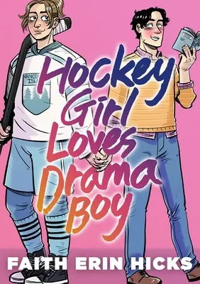 La chica de hockey ama al chico dramático - Hockey Girl Loves Drama Boy