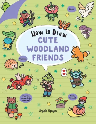 Cómo dibujar simpáticos amigos del bosque - How to Draw Cute Woodland Friends