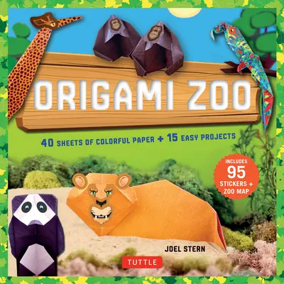 Origami Zoo Kit: Haz un completo zoo de animales de origami: Kit con libro de origami, 15 proyectos, 40 papeles de origami, 95 pegatinas y desplegables - Origami Zoo Kit: Make a Complete Zoo of Origami Animals!: Kit with Origami Book, 15 Projects, 40 Origami Papers, 95 Stickers & Fold-Out