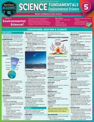 Science Fundamentals 5 - Environmental Science: Quickstudy Laminated Reference & Study Guide (en inglés) - Science Fundamentals 5 - Environmental Science: Quickstudy Laminated Reference & Study Guide