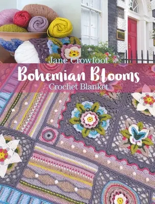 Manta de ganchillo Bohemian Blooms - Bohemian Blooms Crochet Blanket