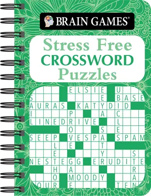 Juegos de ingenio - Para llevar - Sin estrés: Crucigramas - Brain Games - To Go - Stress Free: Crossword Puzzles