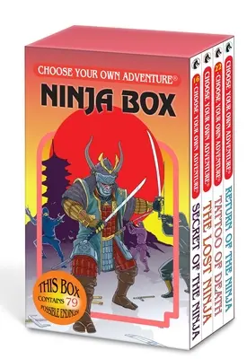 Elige tu propia aventura 4 libros Ninja Box (El secreto del ninja, El tatuaje de la muerte, El ninja perdido, El retorno del ninja) - Choose Your Own Adventure 4-Book Boxed Set Ninja Box (Secret of the Ninja, Tattoo of Death, the Lost Ninja, Return of the Ninja)