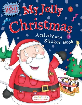 Mi alegre libro de actividades y pegatinas navideñas - My Jolly Christmas Activity and Sticker Book