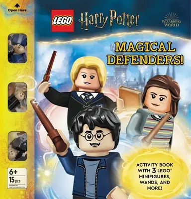 Lego Harry Potter: Defensores Mágicos: Libro de Actividades con 3 Minifiguras y Accesorios - Lego Harry Potter: Magical Defenders: Activity Book with 3 Minifigures and Accessories