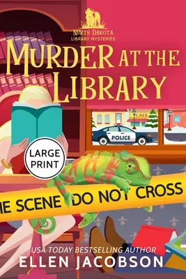 Asesinato en la biblioteca: Edición en letra grande - Murder at the Library: Large Print Edition