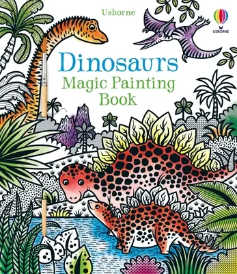 Libro de Pintura Mágica Dinosaurios - Dinosaurs Magic Painting Book