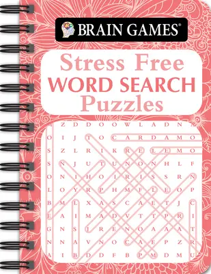 Juegos de ingenio - Para llevar - Sin estrés: Sopas de letras - Brain Games - To Go - Stress Free: Word Search Puzzles