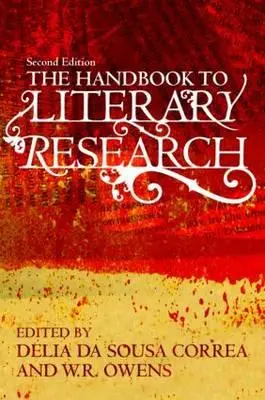 Manual de investigación literaria - The Handbook to Literary Research