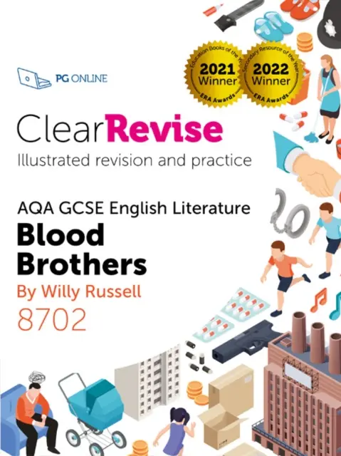 ClearRevise AQA GCSE English Literature: Russell, Hermanos de sangre - ClearRevise AQA GCSE English Literature: Russell, Blood Brothers