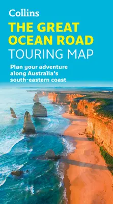 Mapa turístico de Collins the Great Ocean Road: Planifique su aventura por la costa sureste de Australia - Collins the Great Ocean Road Touring Map: Plan Your Adventure Along Australia's South-Eastern Coast