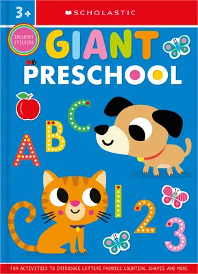 Cuaderno de trabajo gigante para preescolar: Scholastic Early Learners (Libro de ejercicios) - Giant Preschool Workbook: Scholastic Early Learners (Workbook)