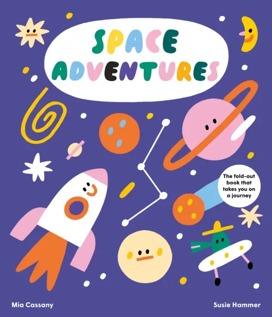 Aventuras espaciales - El libro desplegable que te lleva de viaje - Space Adventures - The fold-out book that takes you on a journey