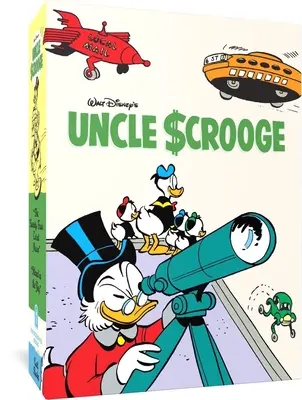 Walt Disney's Uncle Scrooge Gift Box Set La Luna de 24 Quilates y La Isla en el Cielo: Vols 22 y 24 - Walt Disney's Uncle Scrooge Gift Box Set the Twenty-Four Carat Moon & Island in the Sky: Vols 22 and 24