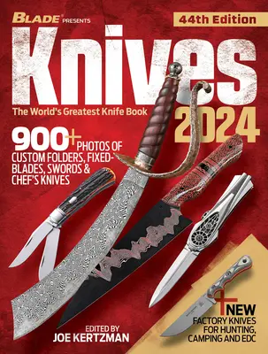 Cuchillos 2024, 44ª Edición El mejor libro de cuchillos del mundo - Knives 2024, 44th Edition: The World's Greatest Knife Book