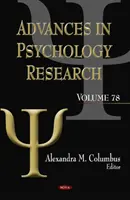 Avances en la investigación psicológica - Volumen 78 - Advances in Psychology Research - Volume 78