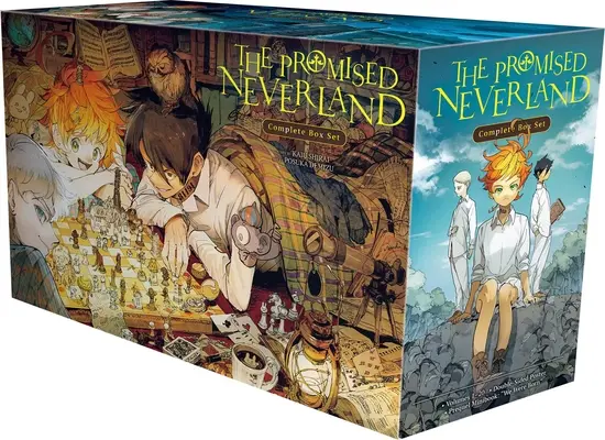 Caja completa del País de Nunca Jamás Prometido: Incluye Volúmenes 1-20 con Premium - The Promised Neverland Complete Box Set: Includes Volumes 1-20 with Premium