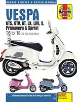 Manual de servicio y reparación Vespa GTS125, 250 & 300ie, LX, S, Primavera 125 & 150 (2005 a 2018) - Vespa GTS125, 250 & 300ie, LX, S, Primavera 125 & 150 Service & Repair Manual (2005 to 2018)