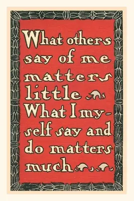 Diario Vintage Lo que los demás dicen de mí - Vintage Journal What Others Say of Me
