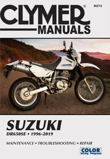 Suzuki Dr650se Manual Clymer: 1996 - 2019: Mantenimiento * Localización de averías * Reparación - Suzuki Dr650se Clymer Manual: 1996 - 2019: Maintenance * Troubleshooting * Repair