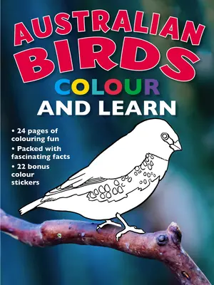 Aves australianas Colorea y aprende - Australian Birds Colour and Learn