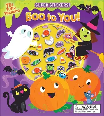 ¡Boo to You! Súper pegatinas de Halloween - Boo to You! Halloween Super Stickers!