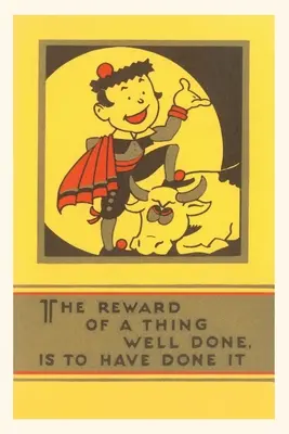 Diario Vintage La recompensa de una cosa bien hecha - Vintage Journal The Reward of a Thing Well Done