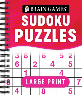 Juegos de ingenio - Sudokus en letra grande (Swoosh) - Brain Games - Large Print Sudoku Puzzles (Swoosh)