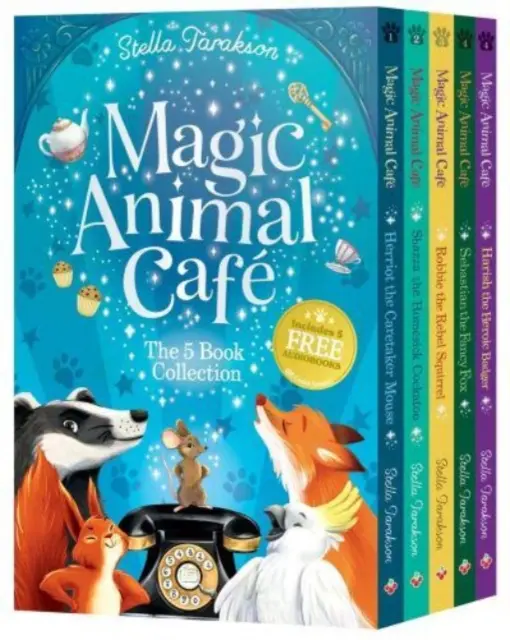 Magic Animal Cafe 5 Libro Box Set - Magic Animal Cafe 5 Book Box Set