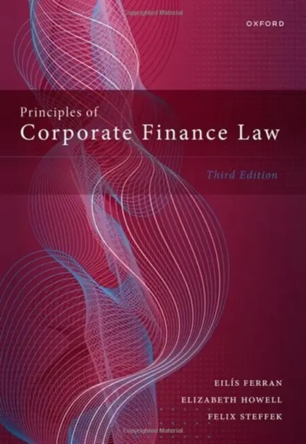 Principios de Derecho de las Finanzas Corporativas - Principles of Corporate Finance Law