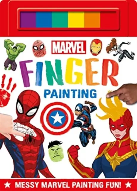 Marvel Pintar con los dedos - Marvel: Finger Painting