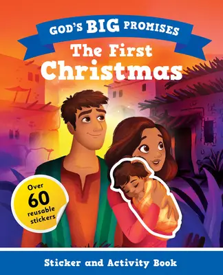 Las Grandes Promesas de Dios para Navidad Libro de actividades y pegatinas - God's Big Promises Christmas Sticker and Activity Book