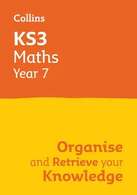 Ks3 Maths Year 7: Organiza y recupera tus conocimientos: Ideal para Year 7 - Ks3 Maths Year 7: Organise and Retrieve Your Knowledge: Ideal for Year 7