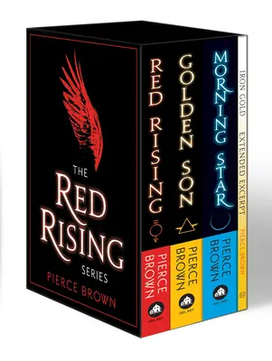 Caja de 3 libros de Red Rising: Red Rising, Golden Son, Morning Star y un extracto exclusivo de Iron Gold - Red Rising 3-Book Box Set: Red Rising, Golden Son, Morning Star, and an Exclusive Extended Excerpt of Iron Gold