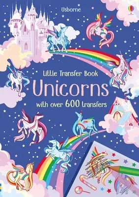 Libro de actividades de transferencia Unicornios - Transfer Activity Book Unicorns