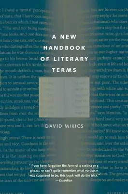 Un nuevo manual de términos literarios - A New Handbook of Literary Terms