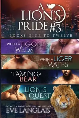 A Lion's Pride #3: Libros 9 - 12 - A Lion's Pride #3: Books 9 - 12