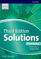 Soluciones: Elemental: Student's Book A Units 1-3 - Leading the way to success - Solutions: Elementary: Student's Book A Units 1-3 - Leading the way to success