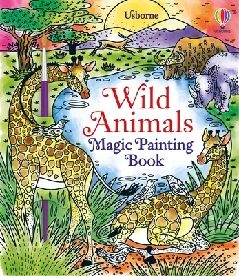 Libro de Pintura Mágica de Animales Salvajes - Wild Animals Magic Painting Book