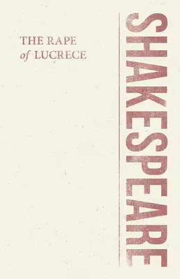La violación de Lucrecia - The Rape of Lucrece