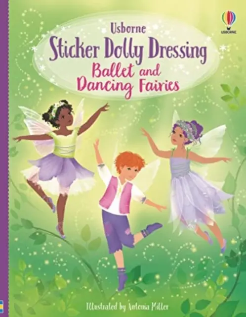 Sticker Dolly Vestir Ballet y Hadas Bailarinas - Sticker Dolly Dressing Ballet and Dancing Fairies