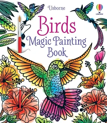 Libro de Pintura Mágica de Aves - Birds Magic Painting Book