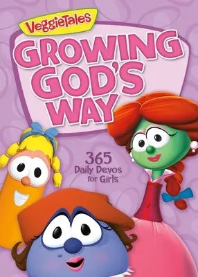 Creciendo a la Manera de Dios: 365 Devos Diarios para Niñas - Growing God's Way: 365 Daily Devos for Girls