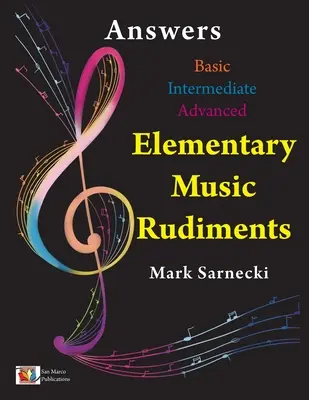 Rudimentos elementales de música Respuestas - Elementary Music Rudiments Answers